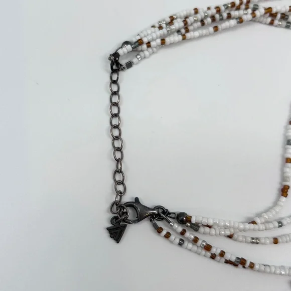 Silpada‎ Designs Sterling Silver Multi-Strand Beaded Necklace - Picture 3 of 4
